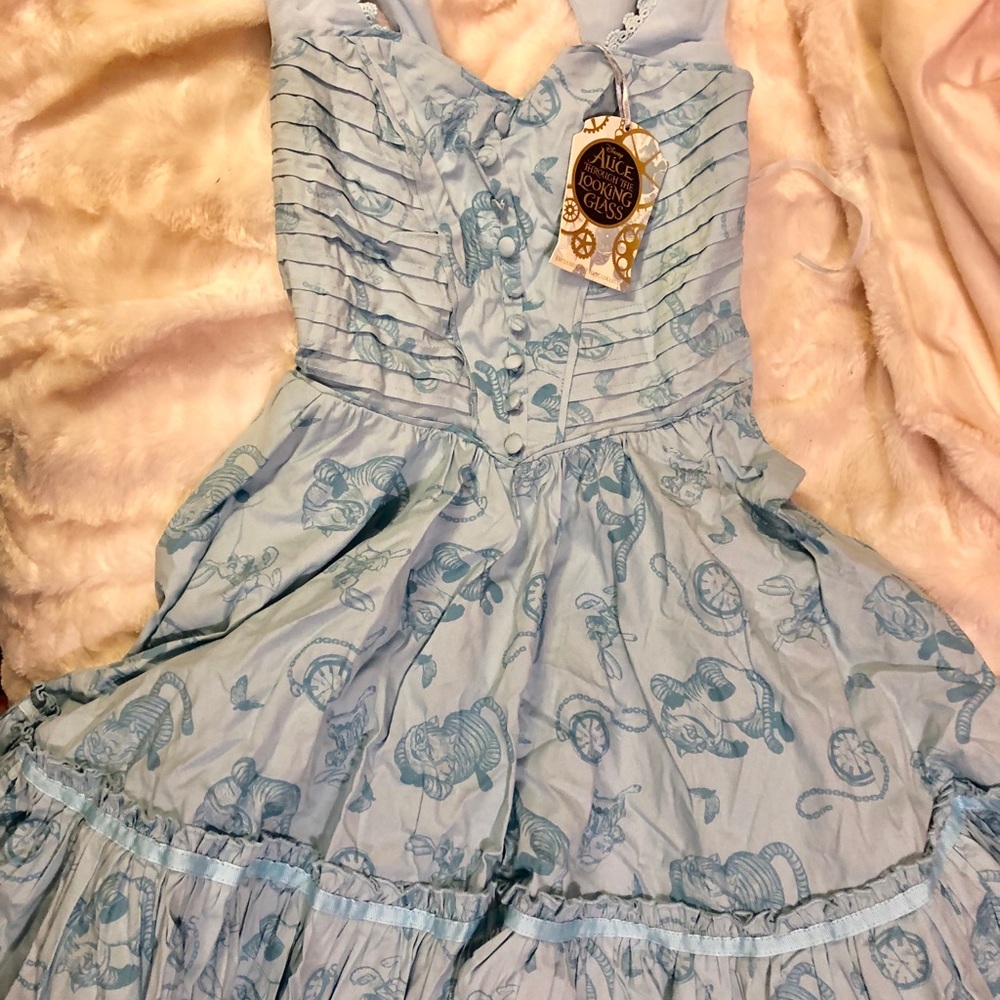 Hot Topic Alice in Wonderland dress